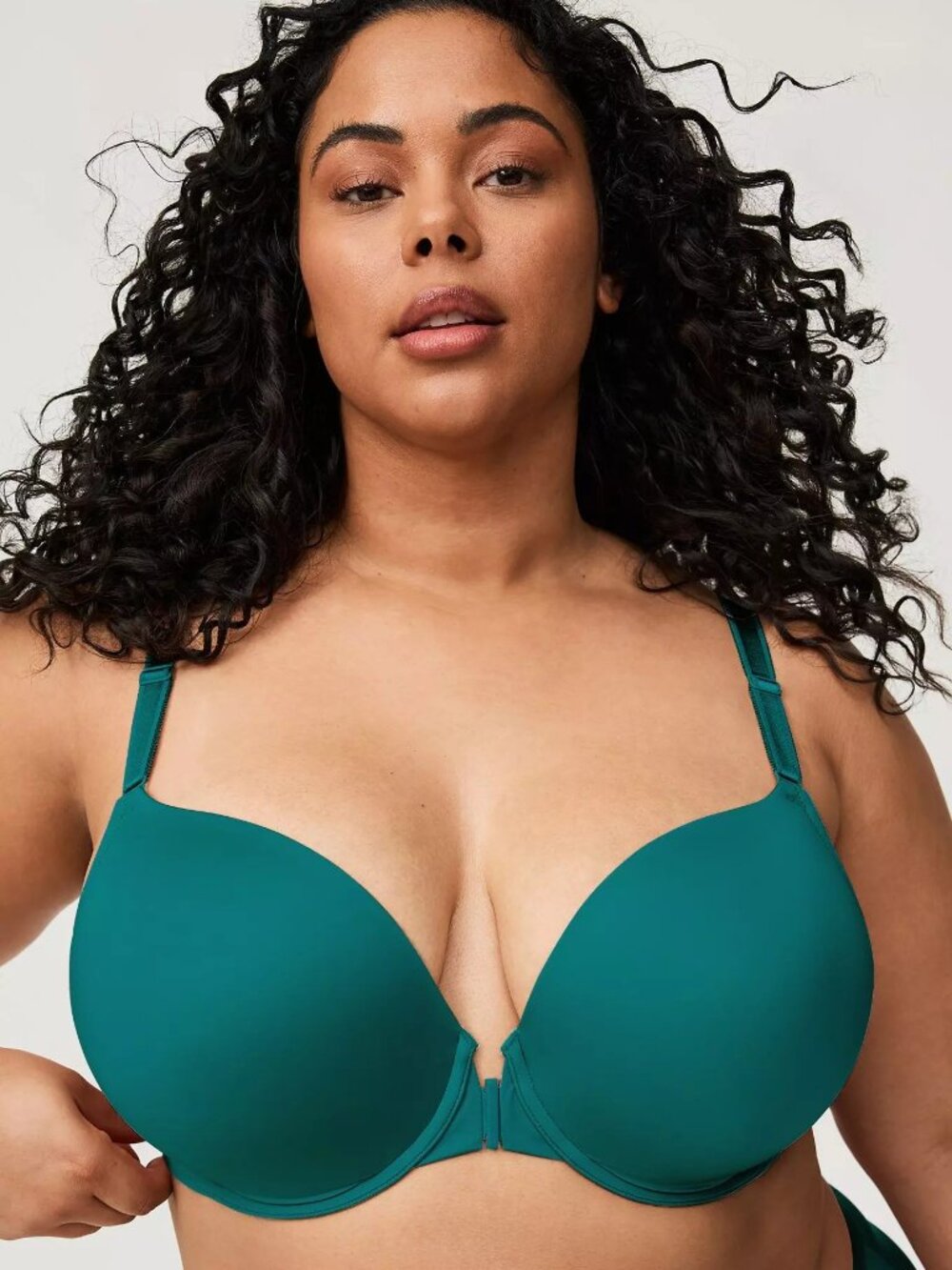 TORRID Perfect Coverage Push-Up Smooth Front-Close Bra 40DD